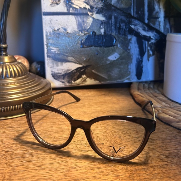 Black Versace Women's Glasses - Black Frame & Gunmetal Silver - Picture 2 of 13